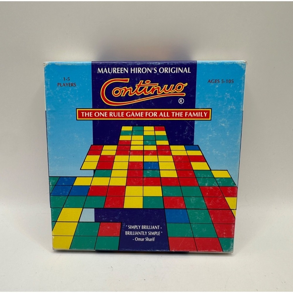 Continuo Maureen Hiron's Original Game - Missing 1 Tile - The One Rule Game